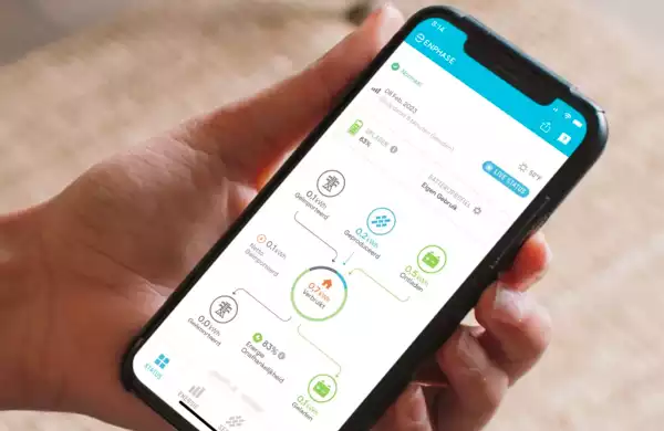 Présentation de l'applicatoin Enphase Enlighten