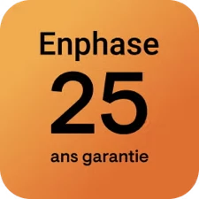 enphase garantie 25 ans