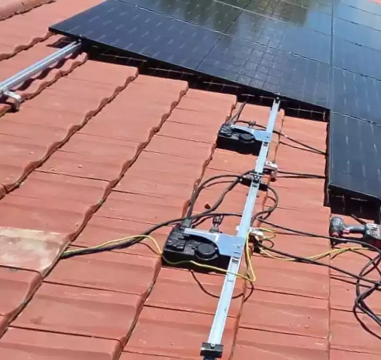 Batterie Enphase installée à Rossens